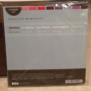 Creative Memories 7x7 Power Palette Valentine